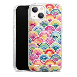 Carry Case Hülle Transparent/glitter ohne Band