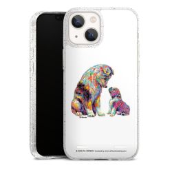 Carry Case Hülle Transparent/glitter ohne Band