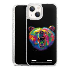 Carry Case Hülle Transparent/glitter ohne Band