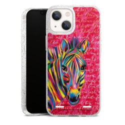 Carry Case Hülle Transparent/glitter ohne Band