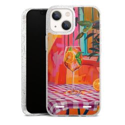 Carry Case Hülle Transparent/glitter ohne Band