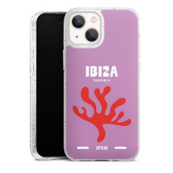 Carry Case Hülle Transparent/glitter ohne Band