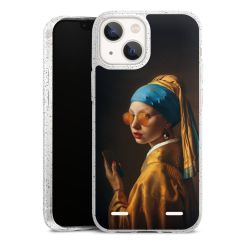 Carry Case Hülle Transparent/glitter ohne Band