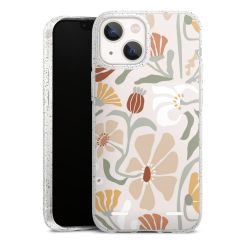 Carry Case Hülle Transparent/glitter ohne Band