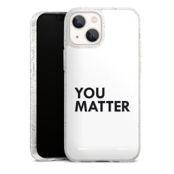 Carry Case Hülle Transparent/glitter ohne Band