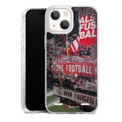 Carry Case Hülle Transparent/glitter ohne Band