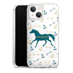 Carry Case Hülle Transparent/glitter ohne Band