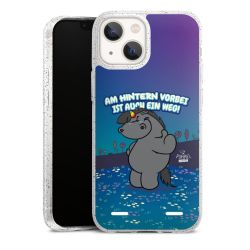 Carry Case Hülle Transparent/glitter ohne Band