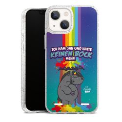 Carry Case Hülle Transparent/glitter ohne Band