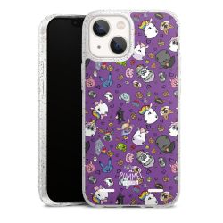 Carry Case Hülle Transparent/glitter ohne Band