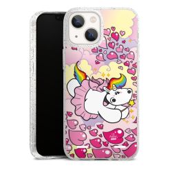 Carry Case Hülle Transparent/glitter ohne Band