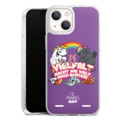 Carry Case Hülle Transparent/glitter ohne Band