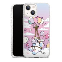 Carry Case Hülle Transparent/glitter ohne Band