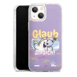 Carry Case Hülle Transparent/glitter ohne Band