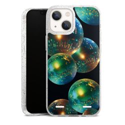 Carry Case Hülle Transparent/glitter ohne Band