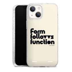 Carry Case Hülle Transparent/glitter ohne Band