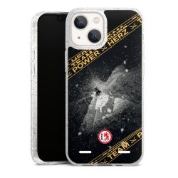 Carry Case Hülle Transparent/glitter ohne Band