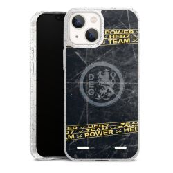 Carry Case Hülle Transparent/glitter ohne Band