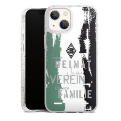 Carry Case Hülle Transparent/glitter ohne Band