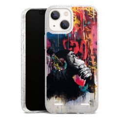 Carry Case Hülle Transparent/glitter ohne Band