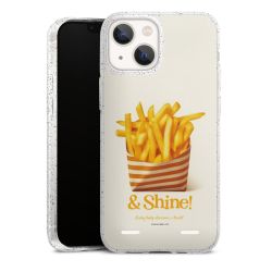 Carry Case Hülle Transparent/glitter ohne Band