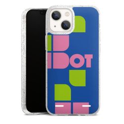 Carry Case Hülle Transparent/glitter ohne Band