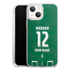 Carry Case Hülle Transparent/glitter ohne Band