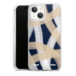 Carry Case Hülle Transparent/glitter ohne Band