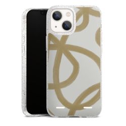 Carry Case Hülle Transparent/glitter ohne Band