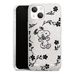 Carry Case Hülle Transparent/glitter ohne Band