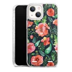 Carry Case Hülle Transparent/glitter ohne Band