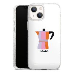 Carry Case Hülle Transparent/glitter ohne Band