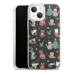 Carry Case Hülle Transparent/glitter ohne Band