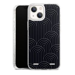 Carry Case Hülle Transparent/glitter ohne Band