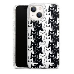 Carry Case Hülle Transparent/glitter ohne Band