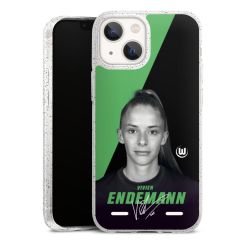 Carry Case Hülle Transparent/glitter ohne Band