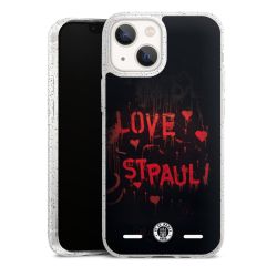 Carry Case Hülle Transparent/glitter ohne Band