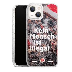 Carry Case Hülle Transparent/glitter ohne Band