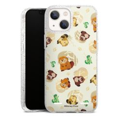 Carry Case Hülle Transparent/glitter ohne Band