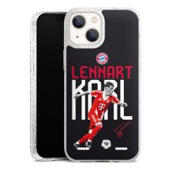 Carry Case Hülle Transparent/glitter ohne Band