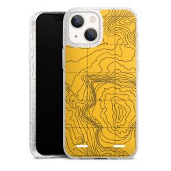 Carry Case Hülle Transparent/glitter ohne Band