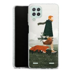 Carry Case Hülle Transparent/glitter ohne Band