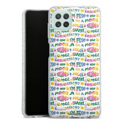 Carry Case Hülle Transparent/glitter ohne Band