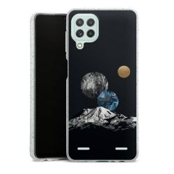 Carry Case Hülle Transparent/glitter ohne Band