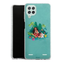 Carry Case Hülle Transparent/glitter ohne Band