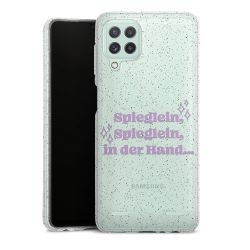 New Carry Case Hülle transparent-glitter