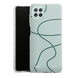 Carry Case Hülle Transparent/glitter ohne Band