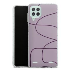 Carry Case Hülle Transparent/glitter ohne Band