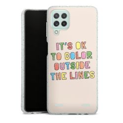 Carry Case Hülle Transparent/glitter ohne Band