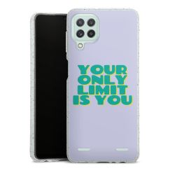 Carry Case Hülle Transparent/glitter ohne Band